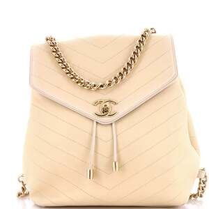 Chanel Coco Chevron Backpack Stitched #222920C43B